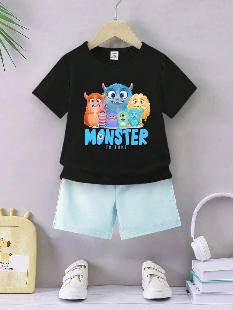Baby Boy Shorts Set