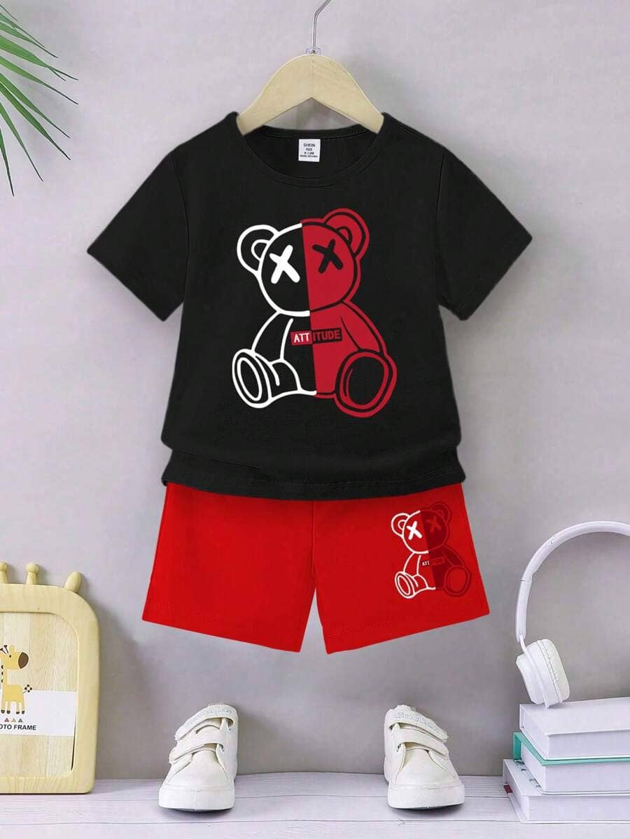 Baby Boy Cotton Shirt Set