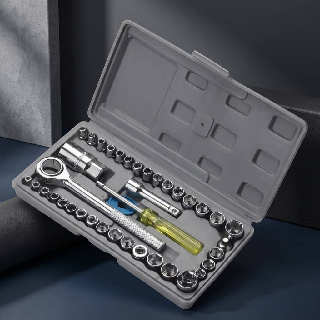 40-in-1 Screwdriver & Socket Tool Kit