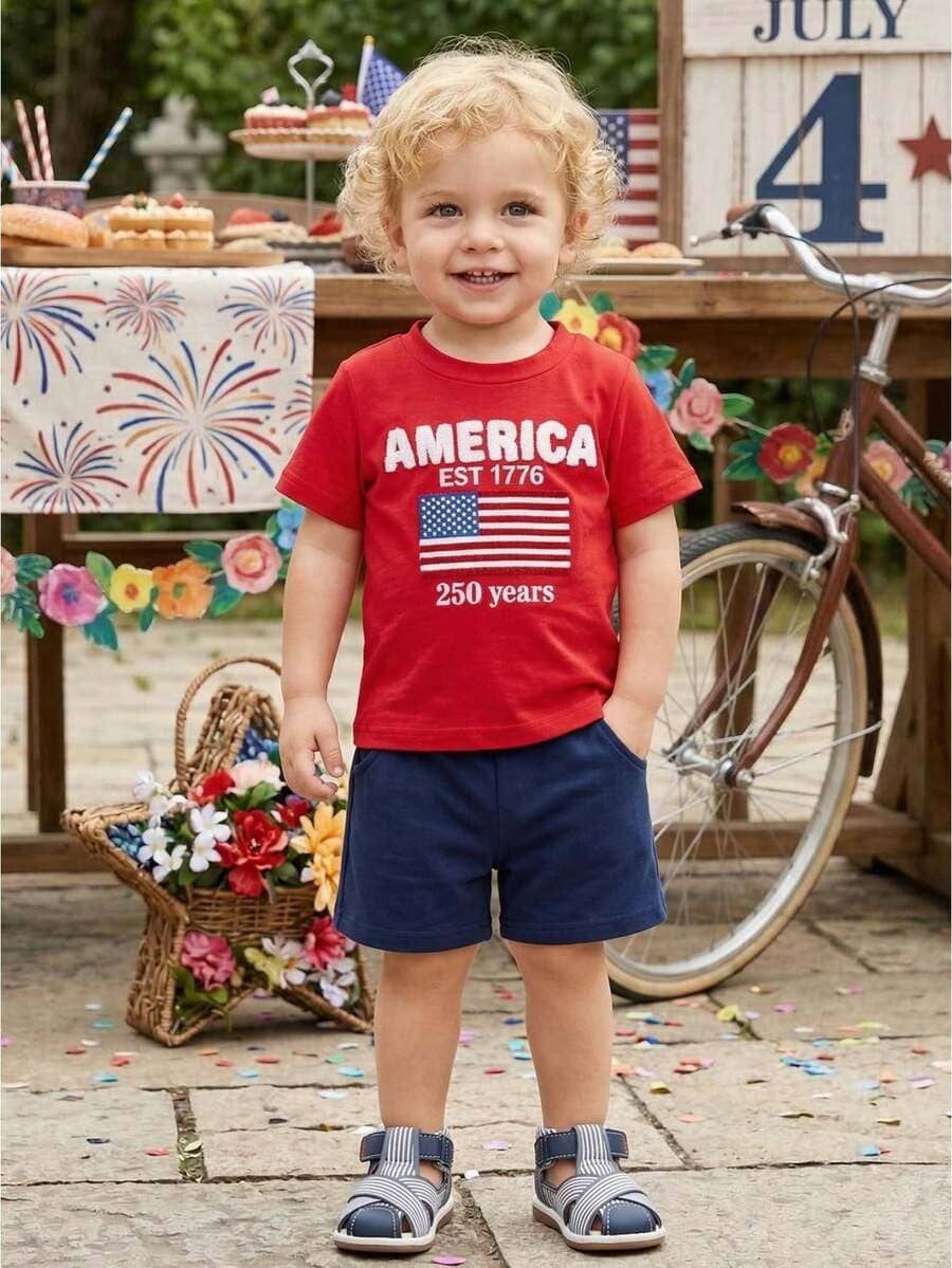 Baby Boy Holiday Outfit Set