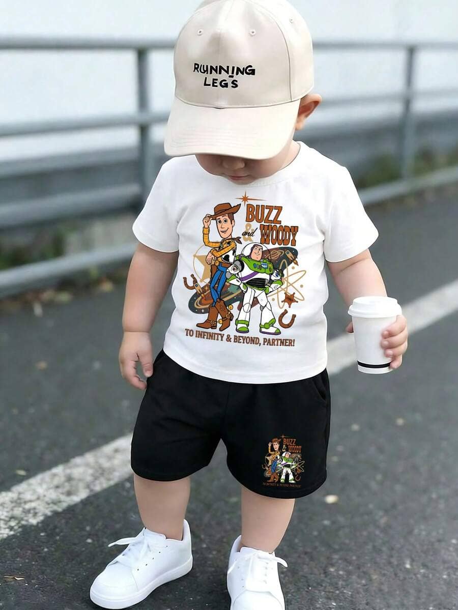 Baby Boy Cotton Playwear Set