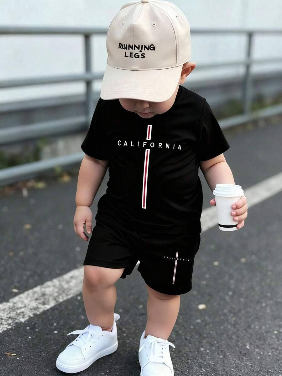 Baby Boy Summer Dress Set