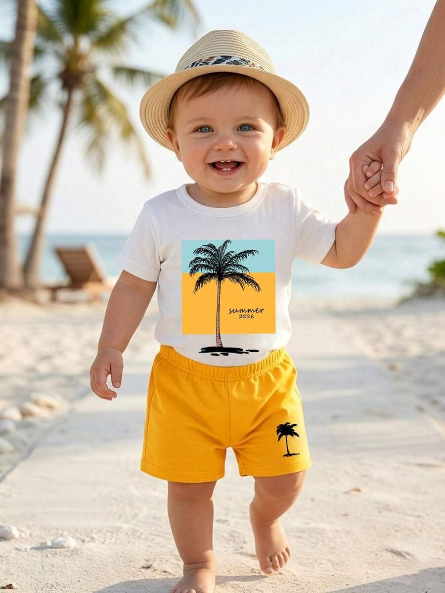 Baby Boy Half Sleeve Dress Set