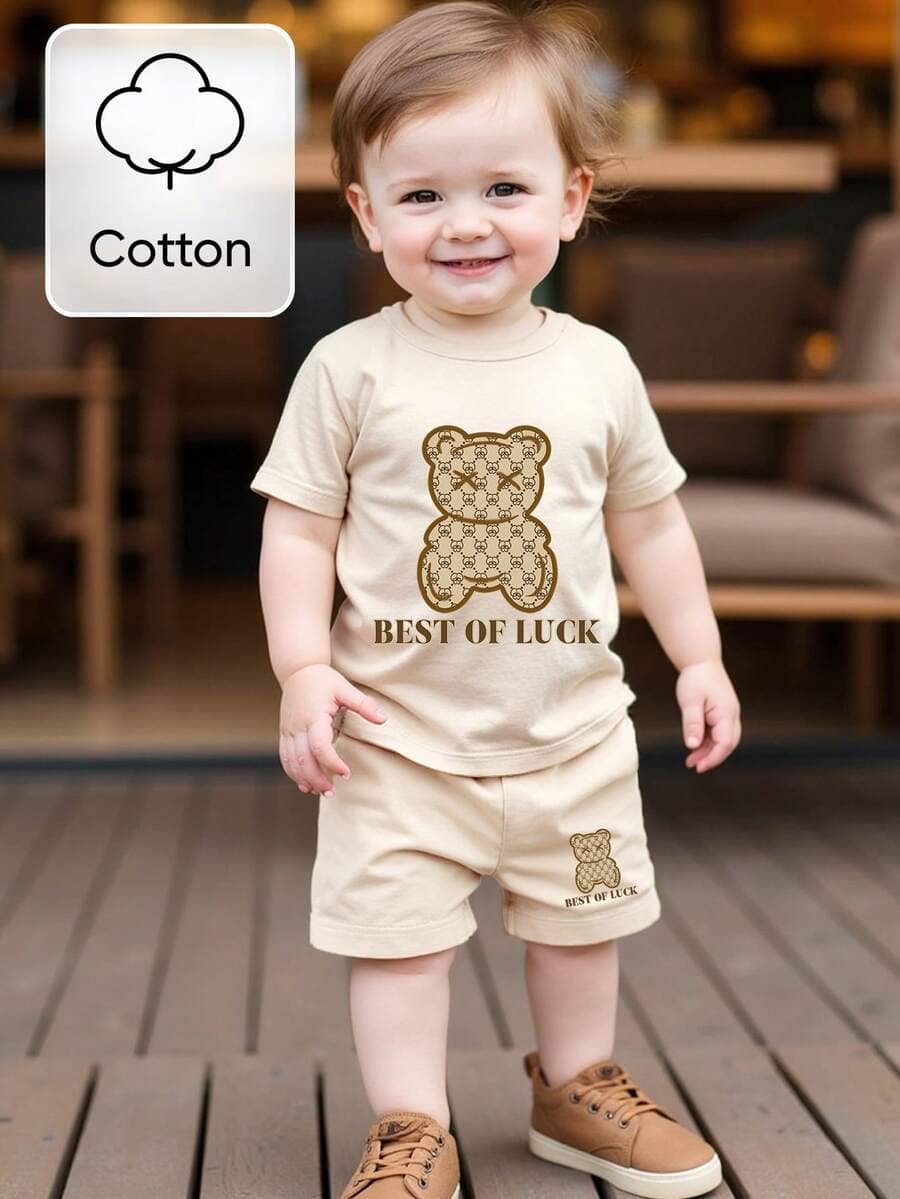 Baby Boy Cute Cotton Set