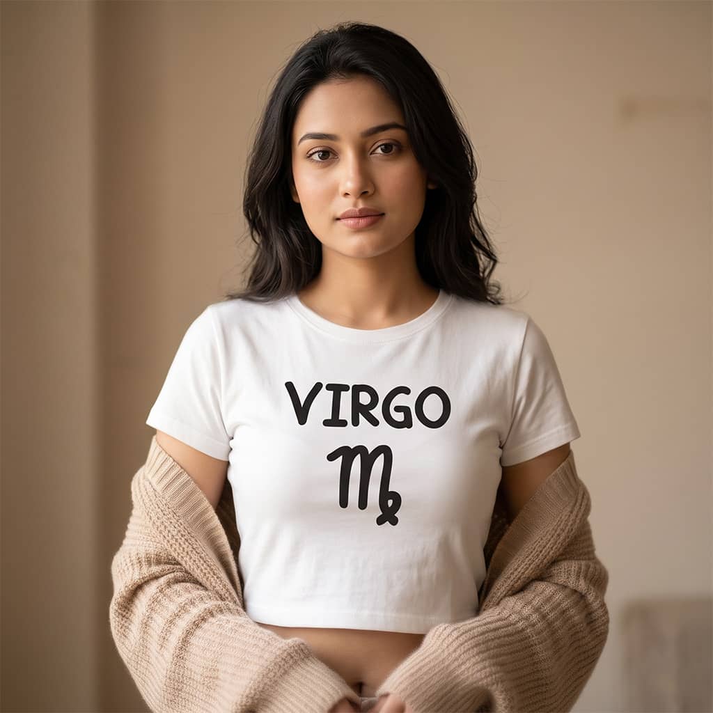 Premium Graphics Crop Top for Women | Trendy Printed Cropped T-Shirt