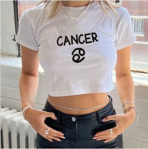 Aesthetic Graphic Crop Top