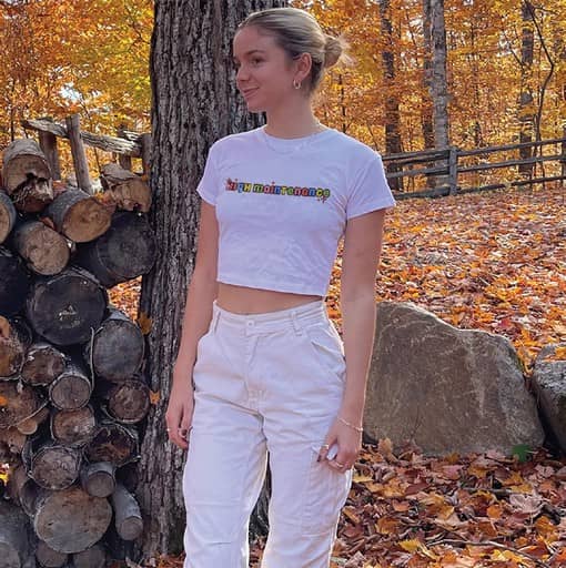 Casual Graphic Crop Top