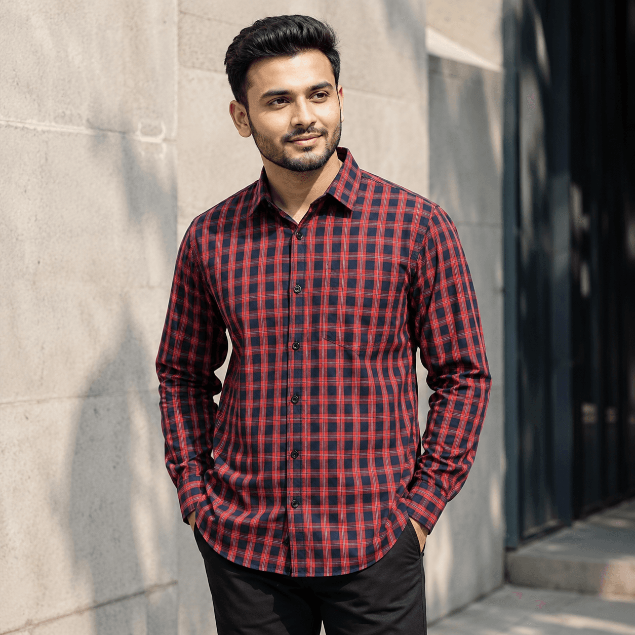 Men's Everyday Casual Shirt with Classic Design
