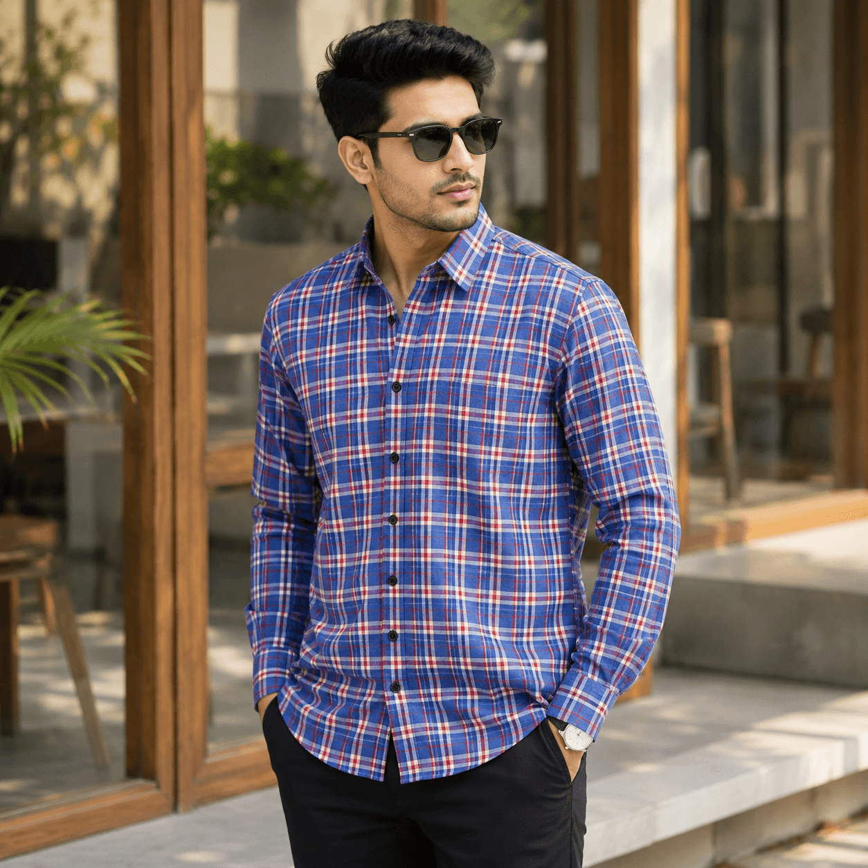 Trendy Men's Casual Shirt with Premium Comfort