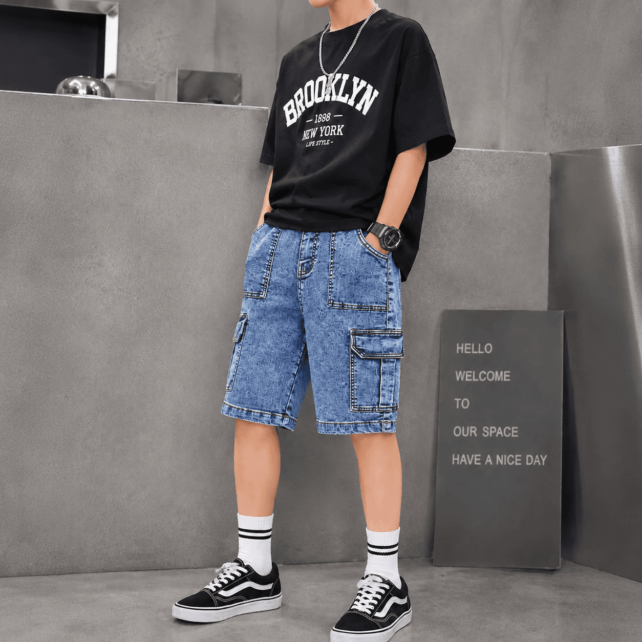 Premium Boys Denim Pant with 6 Pockets – Trendy Casual Fashion for Kids