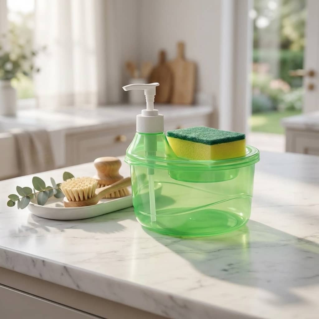2-in-1 Dishwashing Liquid Soap Pump Dispenser