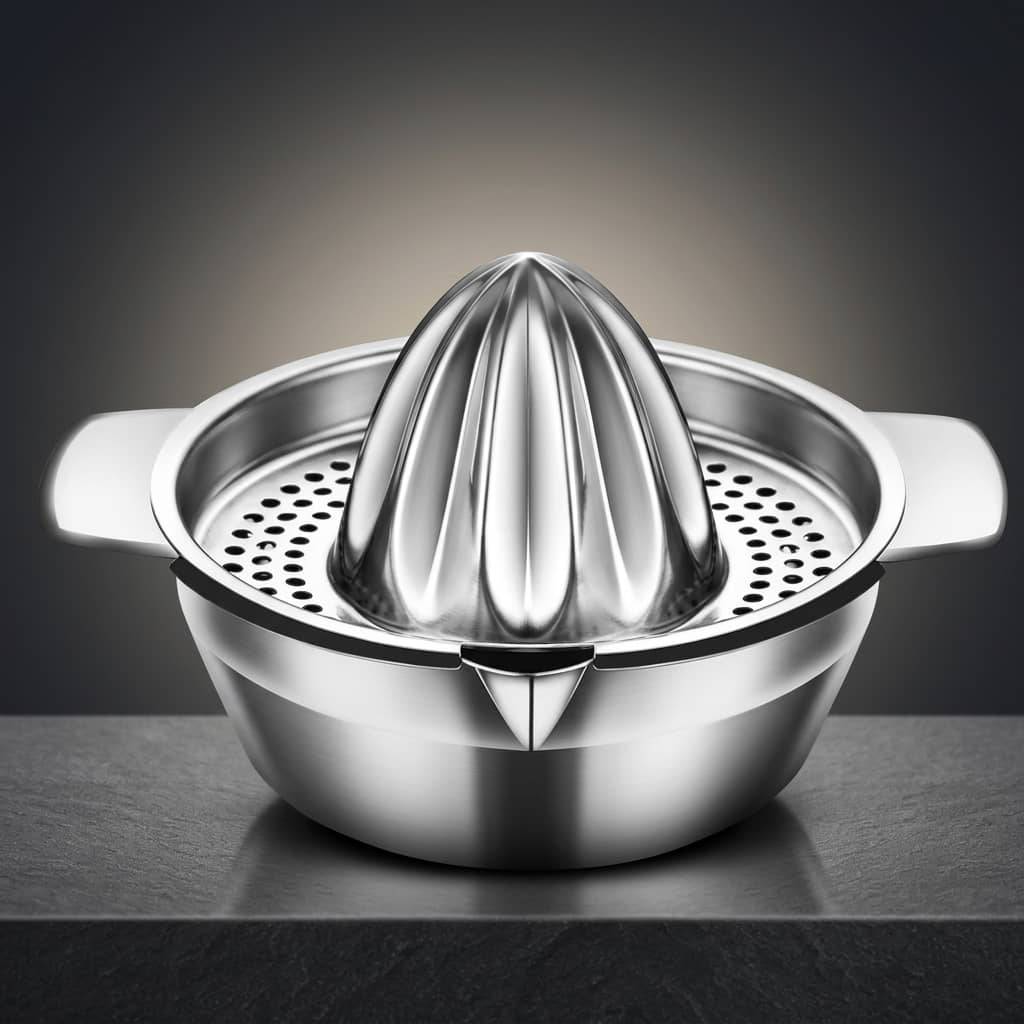 Stainless Steel Portable Manual Citrus Juicer