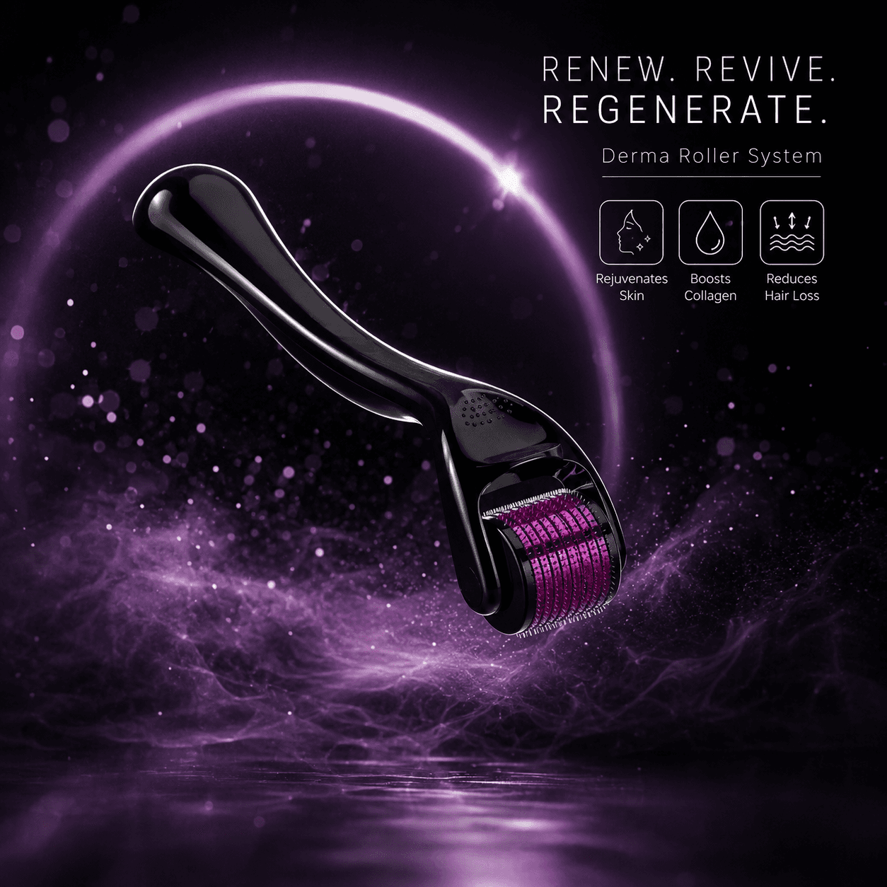 0.5 mm Titanium Microneedle Derma Roller