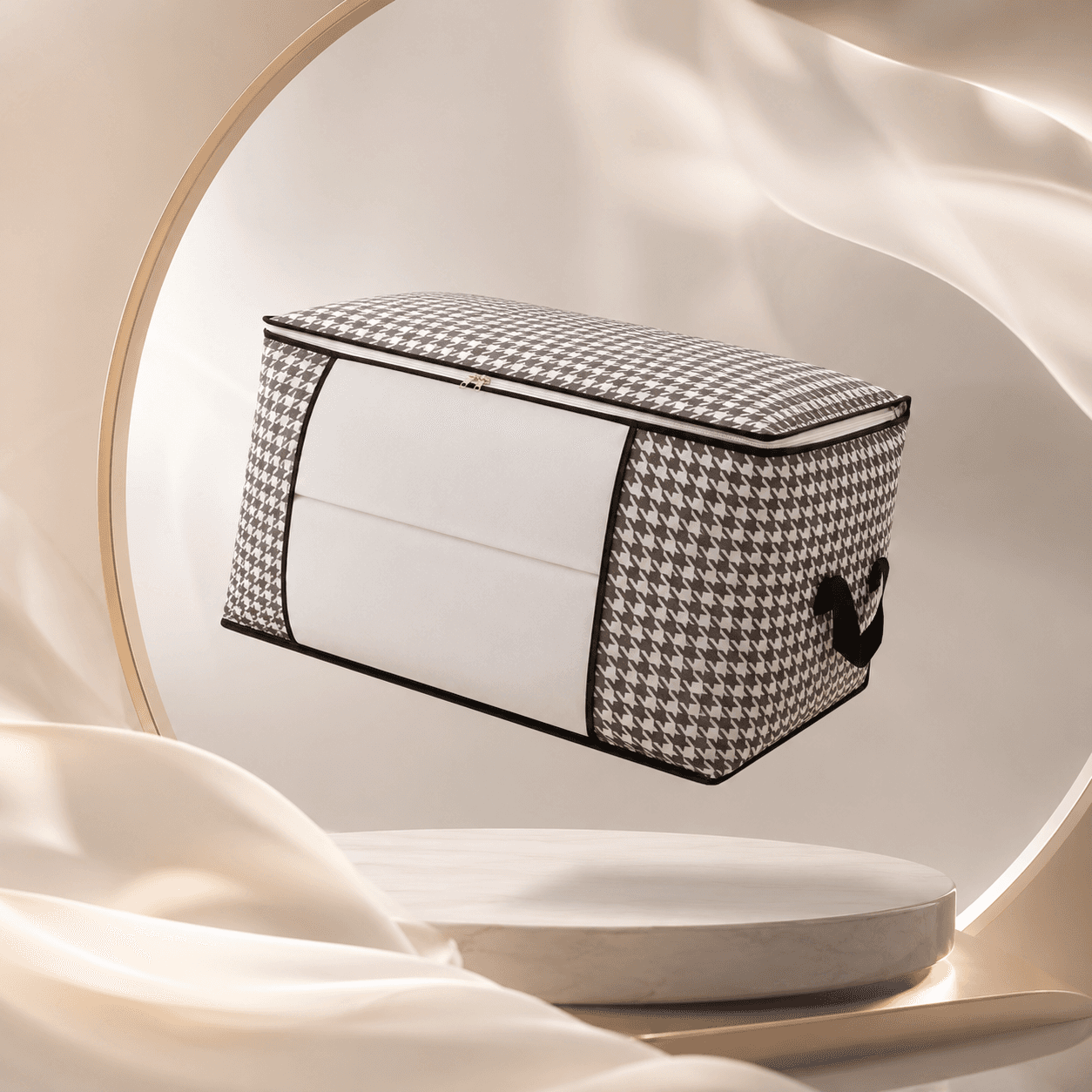 Premium Printed Quilt & Cloth Storage Bag
