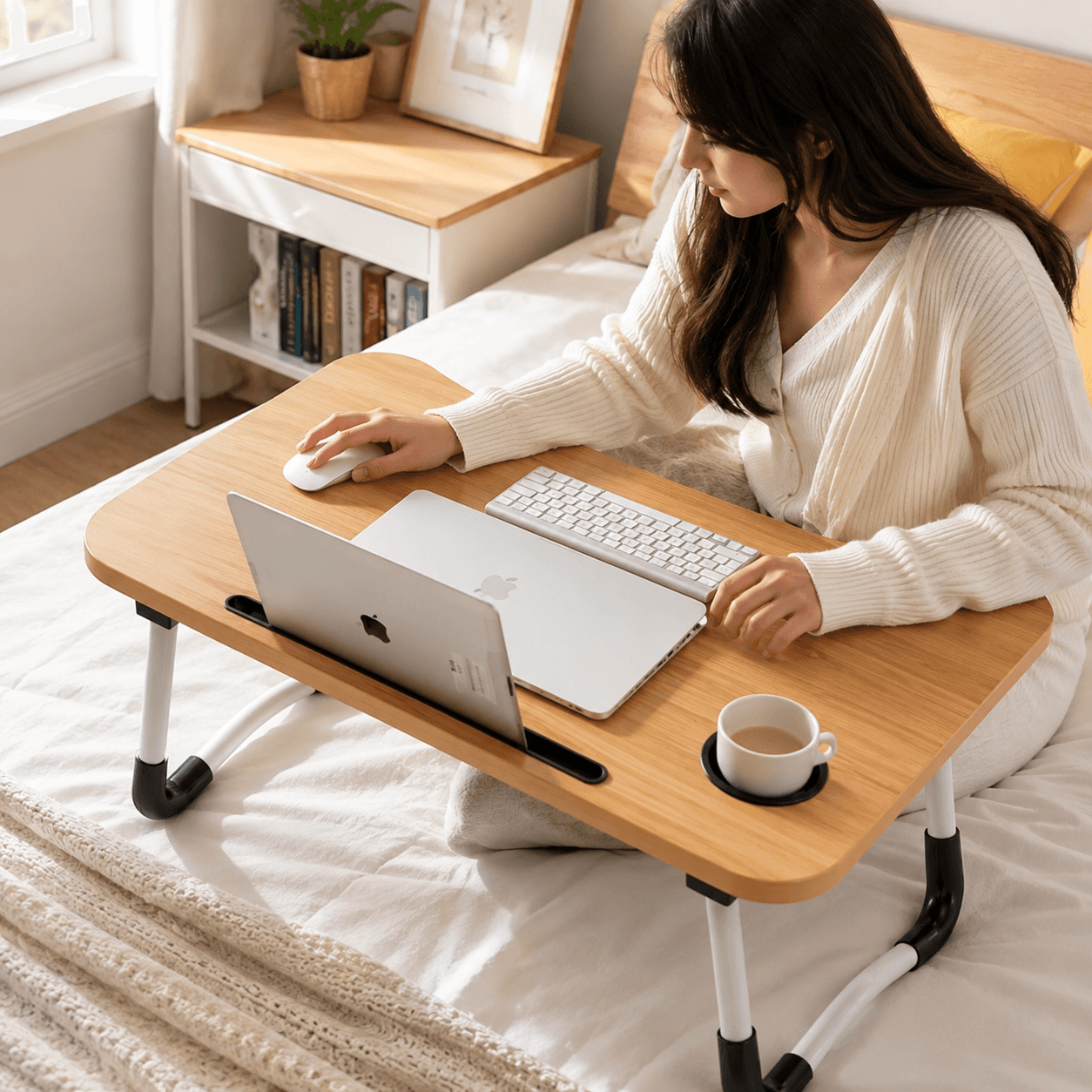 Foldable Multi-Function Laptop Bed Desk