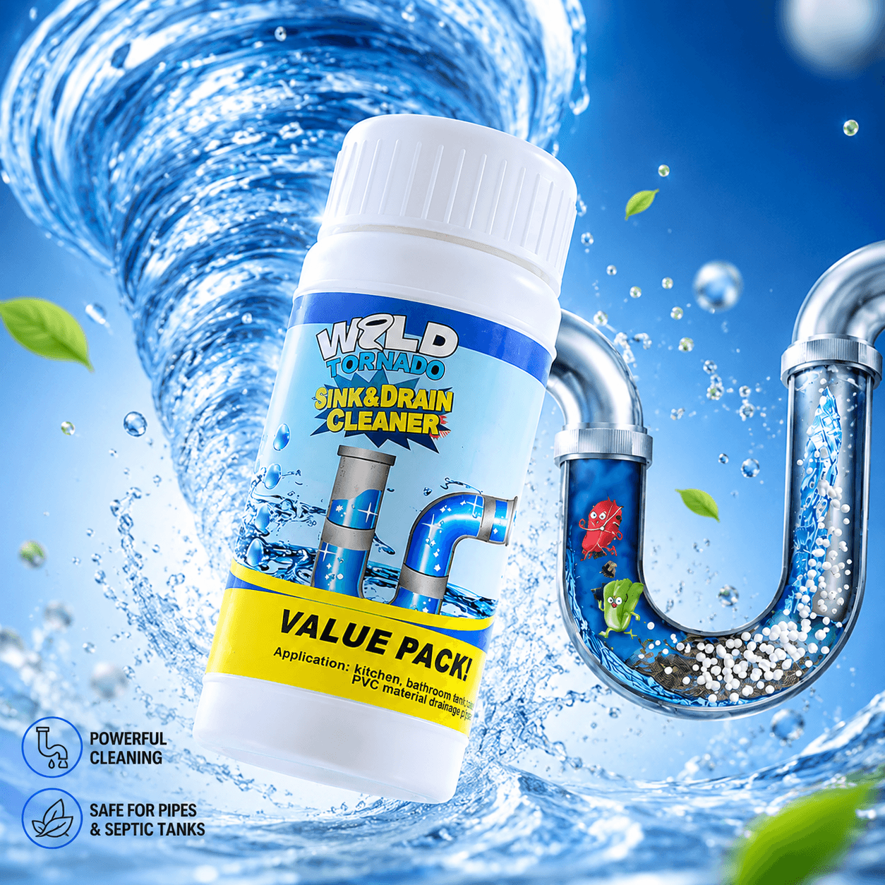 Draino Strong Drain Cleaner