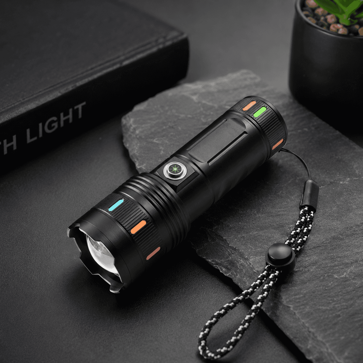 Sanford 30000mAh Rechargeable LED Flashlight