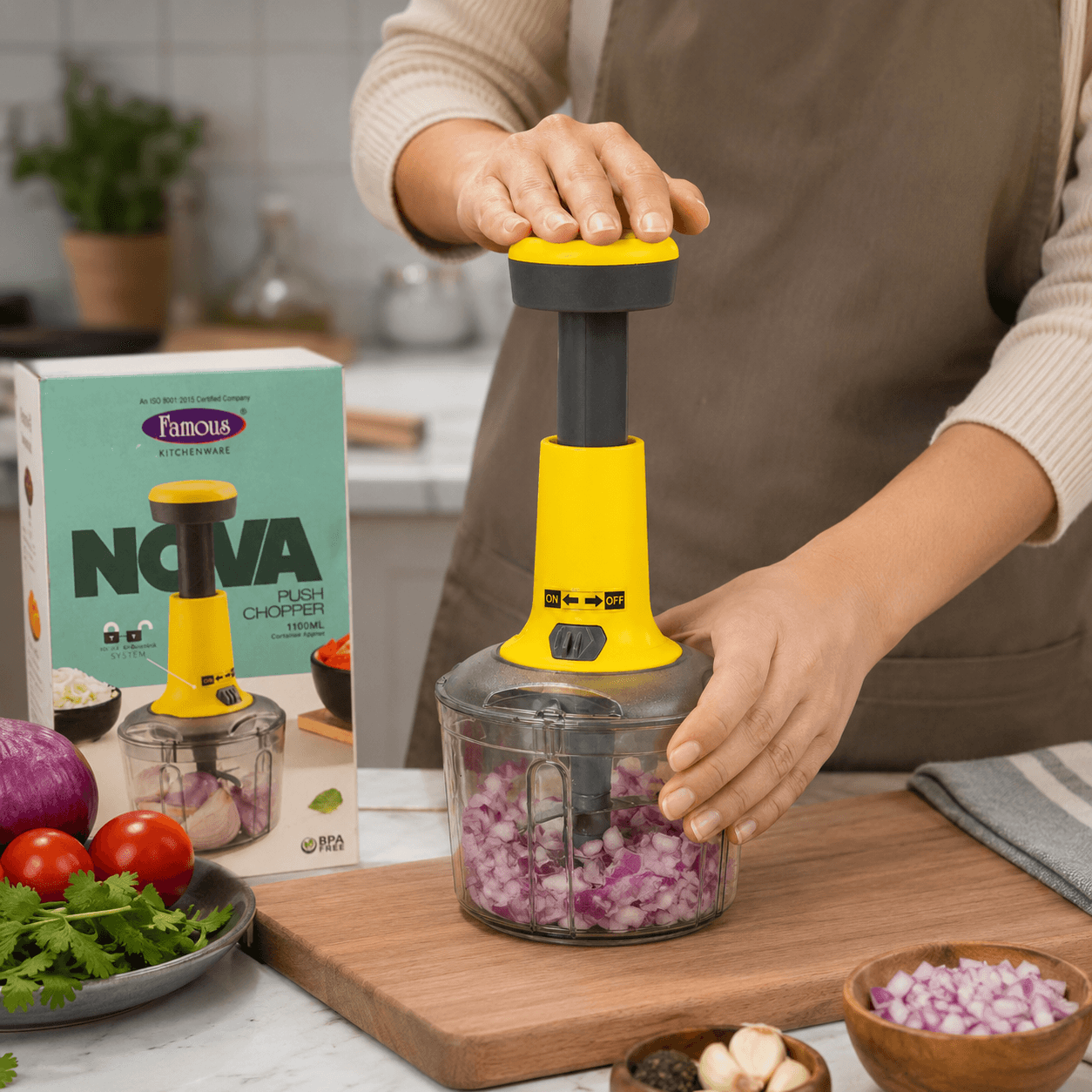 Nova 1100ML Push Chopper