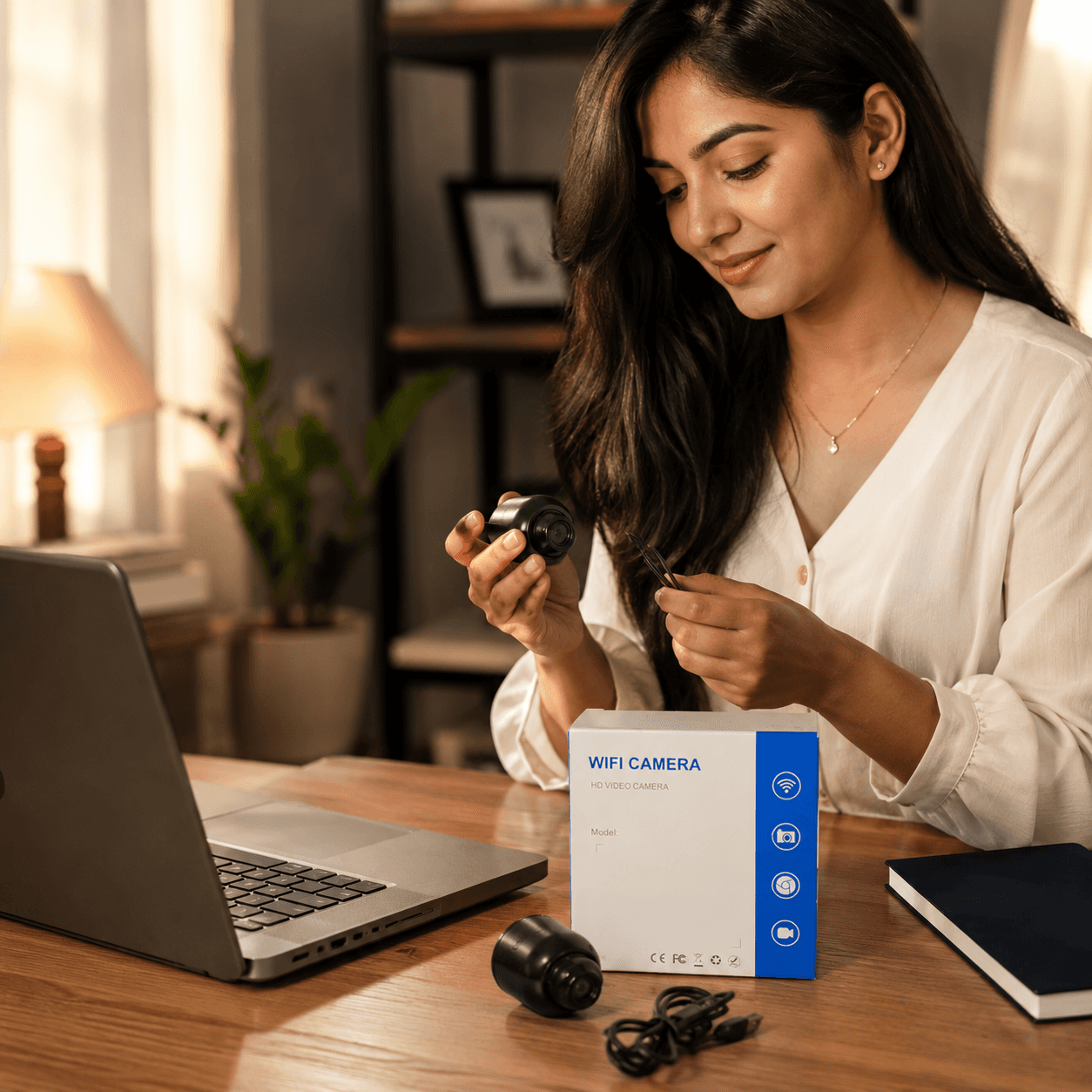 Portable HD WiFi Security Camera