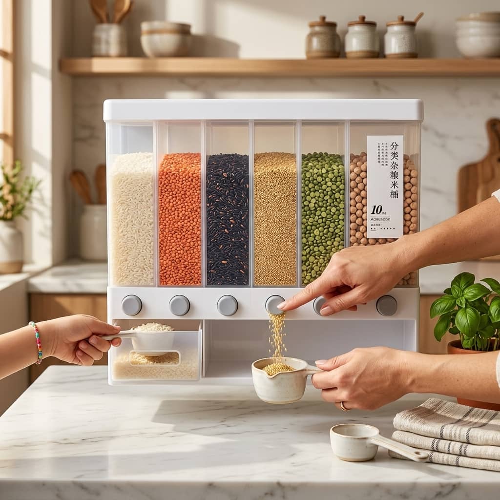 Multi-Purpose Rice Washing Basket