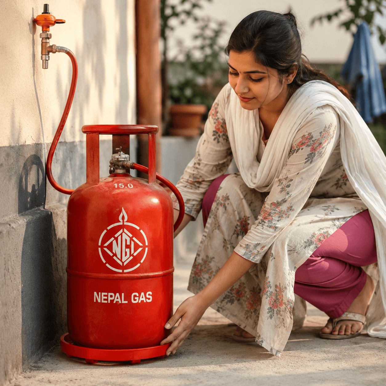 Heavy-Duty LPG Gas Cylinder Trolley