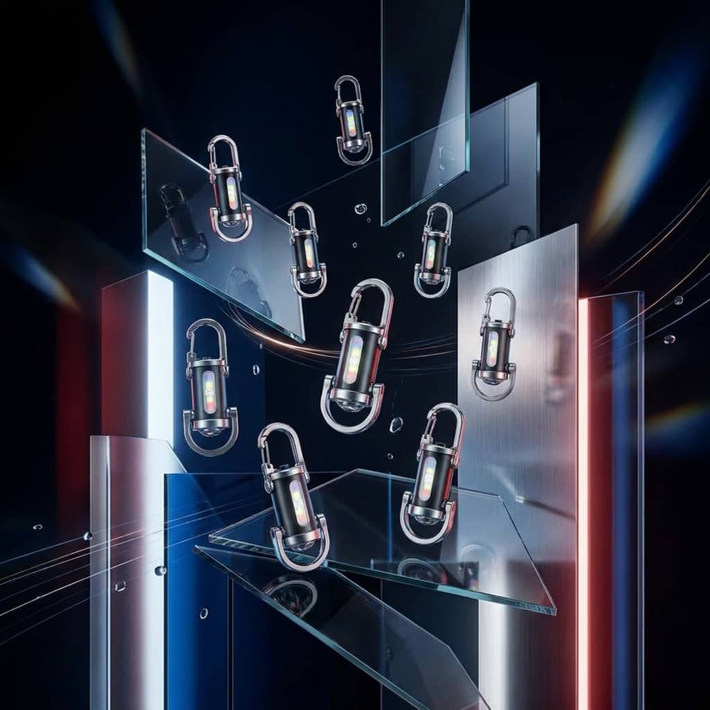 LED Keychain Flashlight