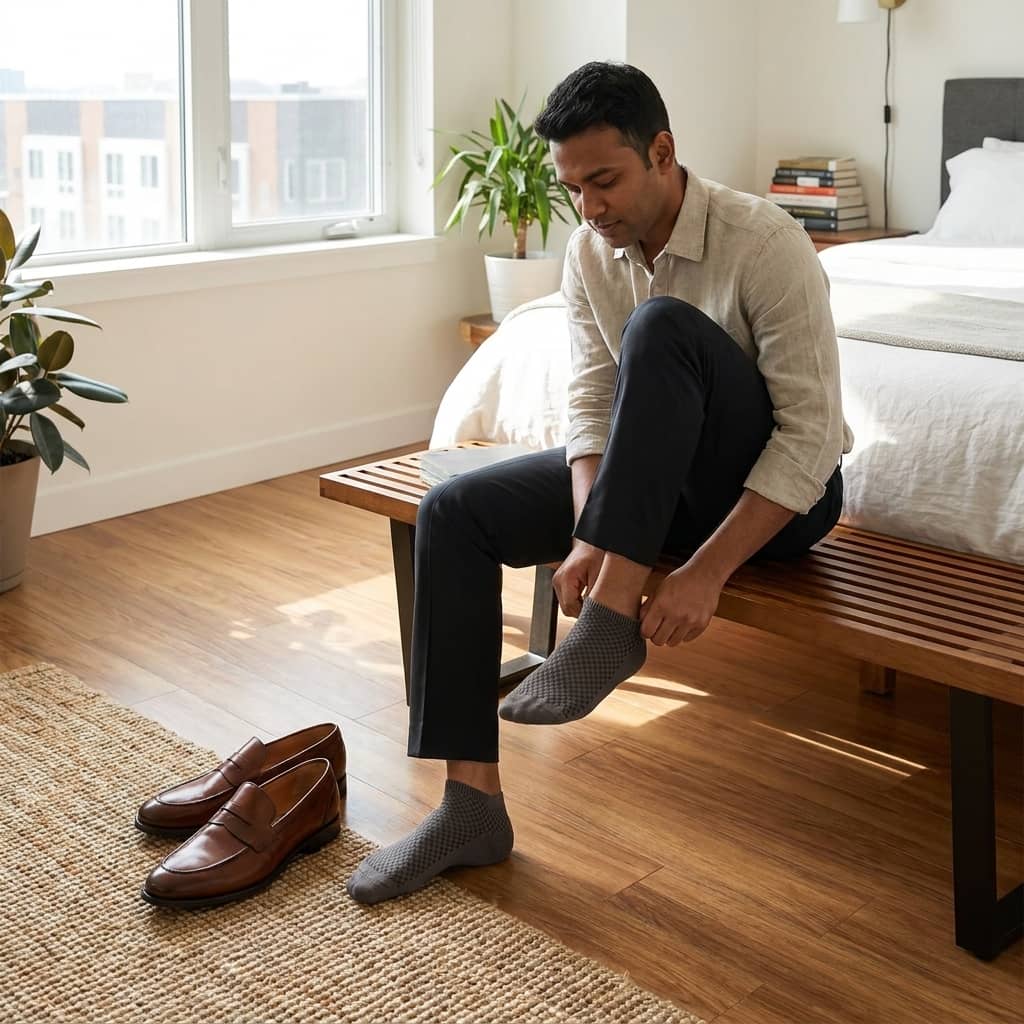 10 Pair Anti-Bacterial Socks