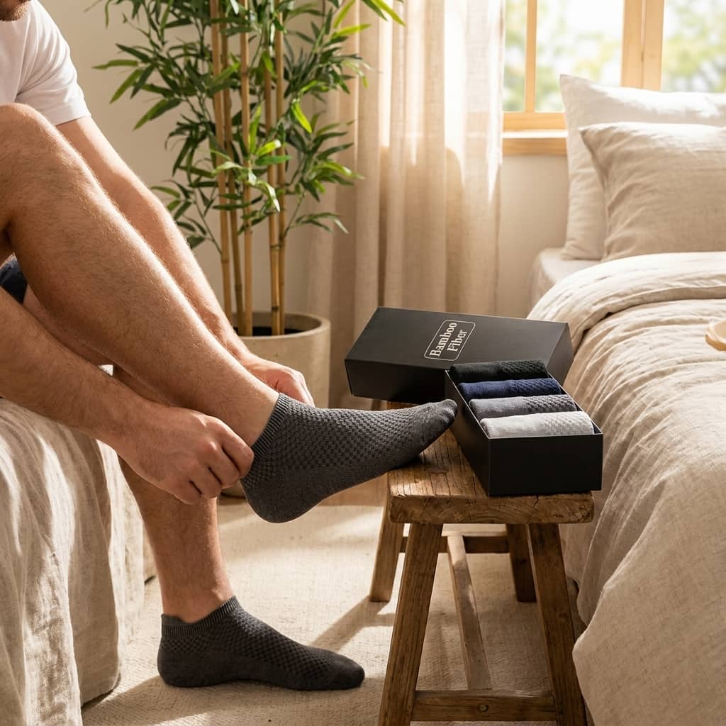 10 Pair Anti-Bacterial Socks