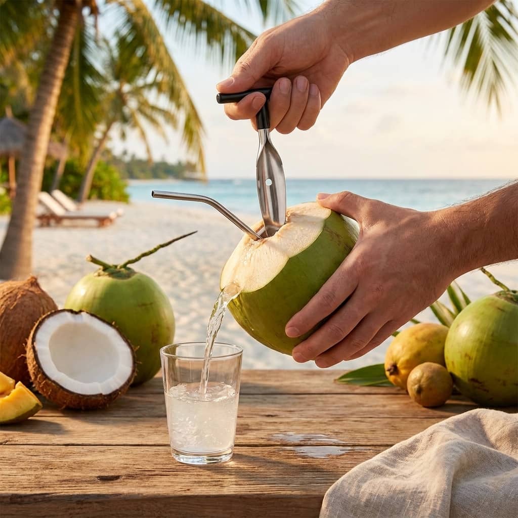 Coconut Hole Opener