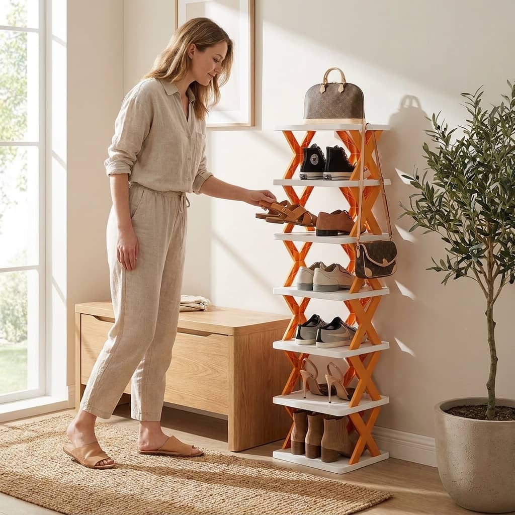 Multi-Layer Shoe Rack