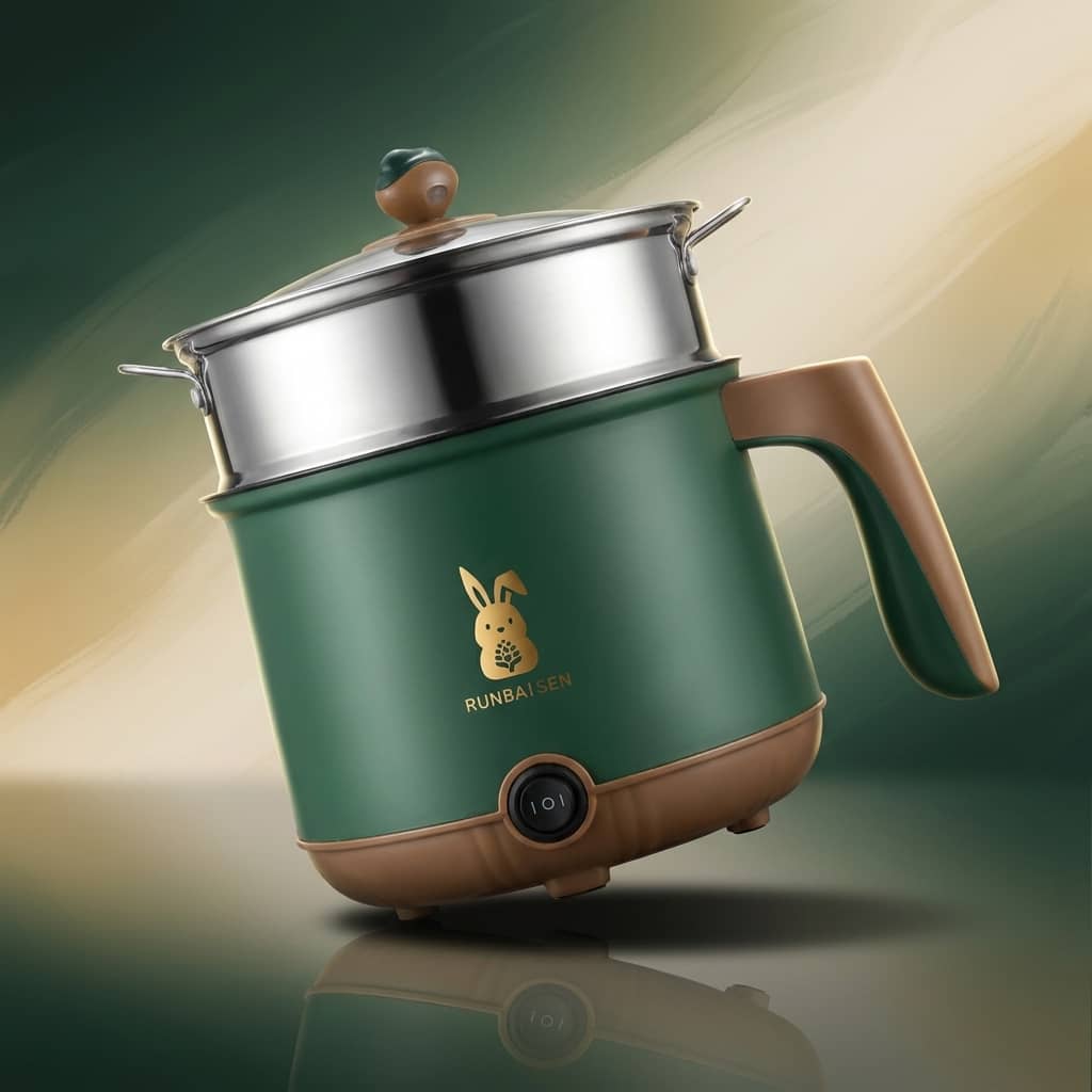  1.9LL Electric Rice Cooker | Small Multi Cooker Hot Pot Steamer