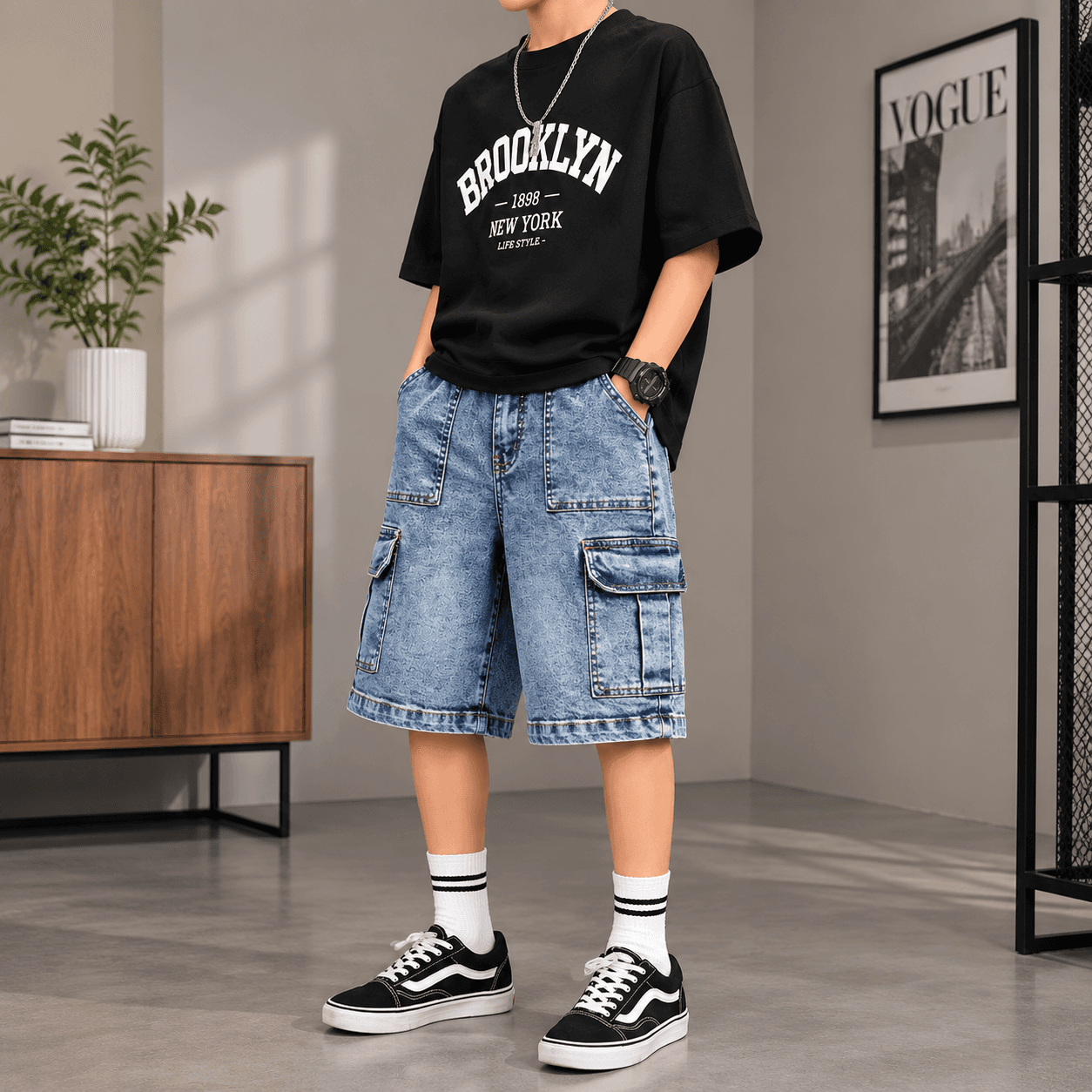 Boys 6 Pocket Denim Pant – Durable Kids Denim Bottom for Everyday Wear