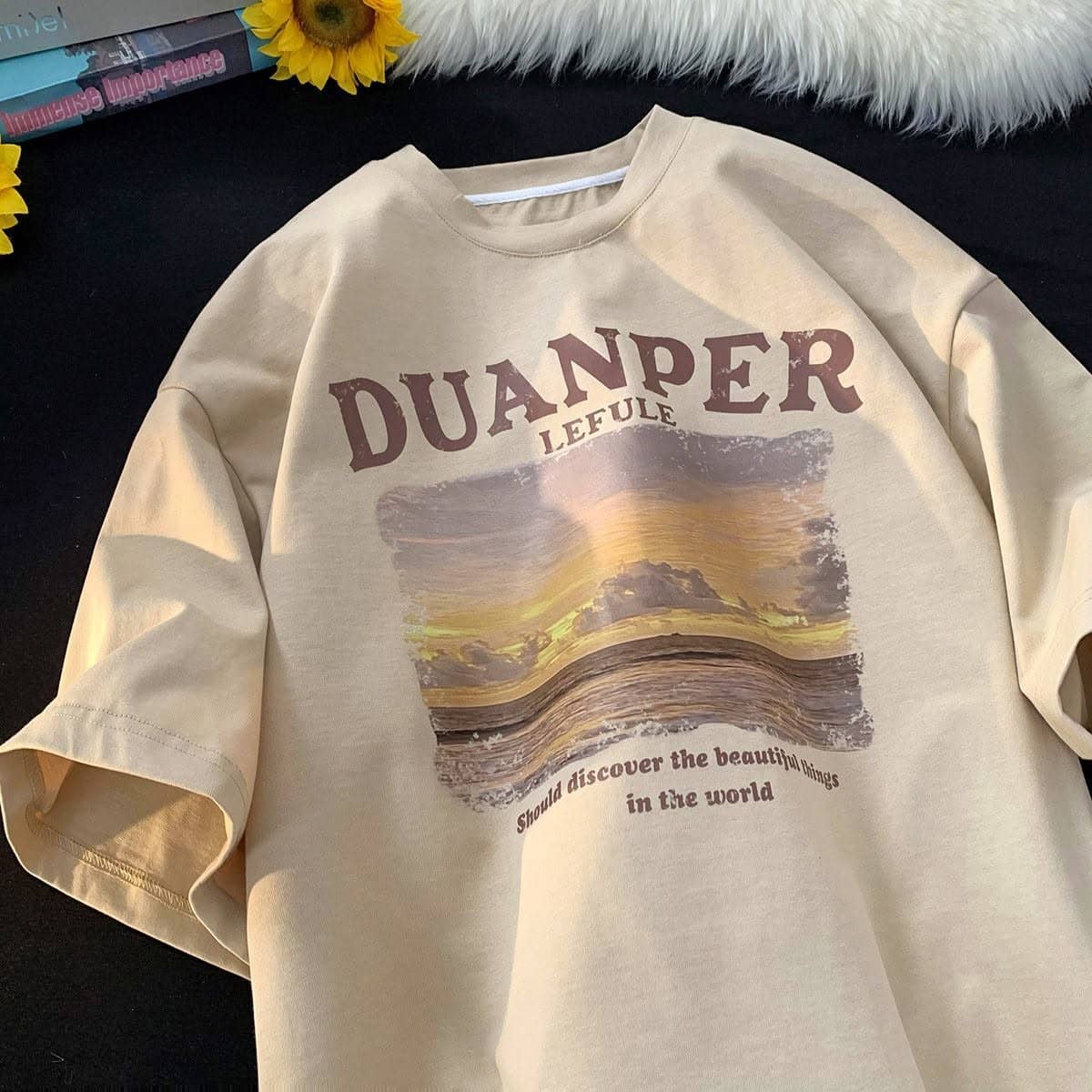 Women's Premium Oversized Drop Shoulder Cotton T Shirt