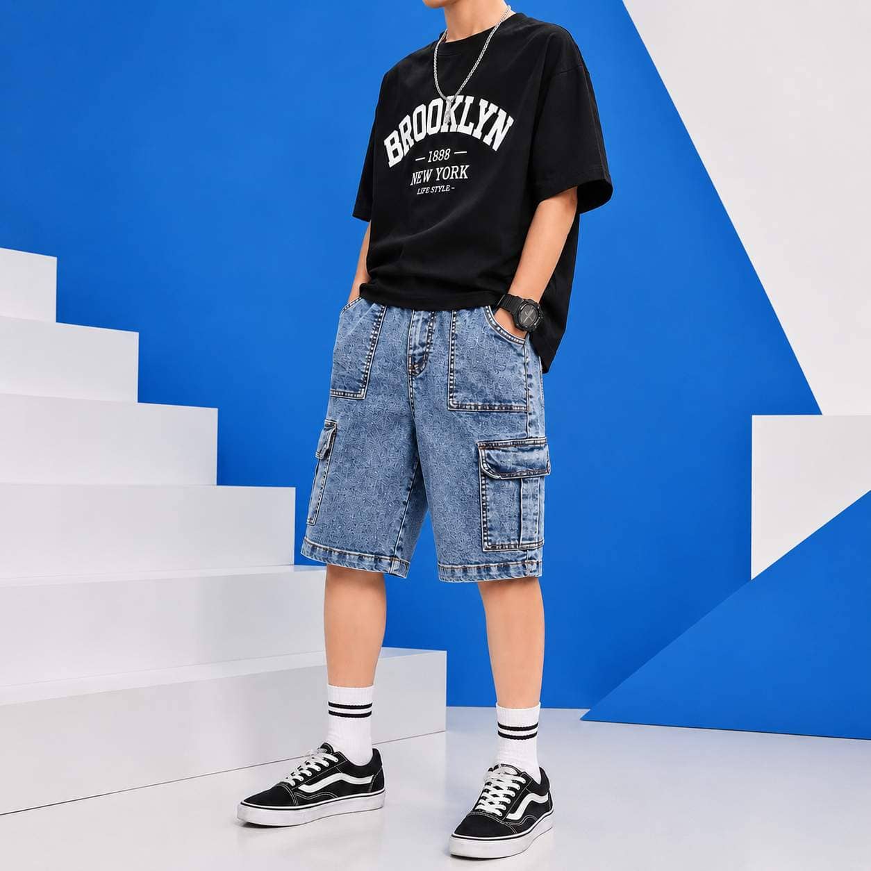 Premium Boys Denim Pant with 6 Pockets â Trendy Casual Fashion for Kids