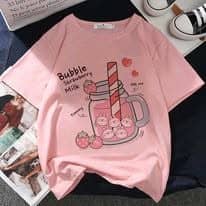 Women's Graphic Cotton Oversized Drop Shoulder T Shirt