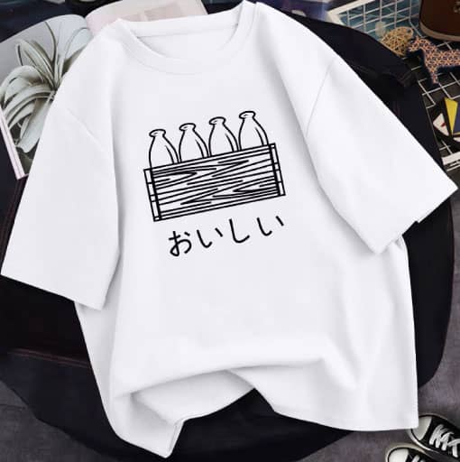 Women's Urban Style Oversized Drop Shoulder Printed T Shirt