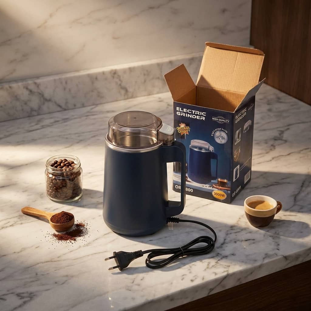 Multifunctional 6000W Electric Grinder Machine | 1.5L Stainless Steel Dry Food Grinder