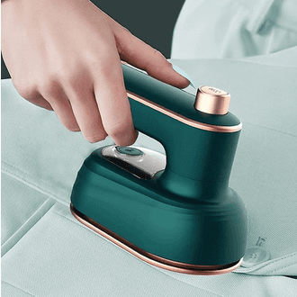 Mini Micro Steam Iron Machine with Spray â Handheld Folding Electric Iron for Portable Travel & Home Use