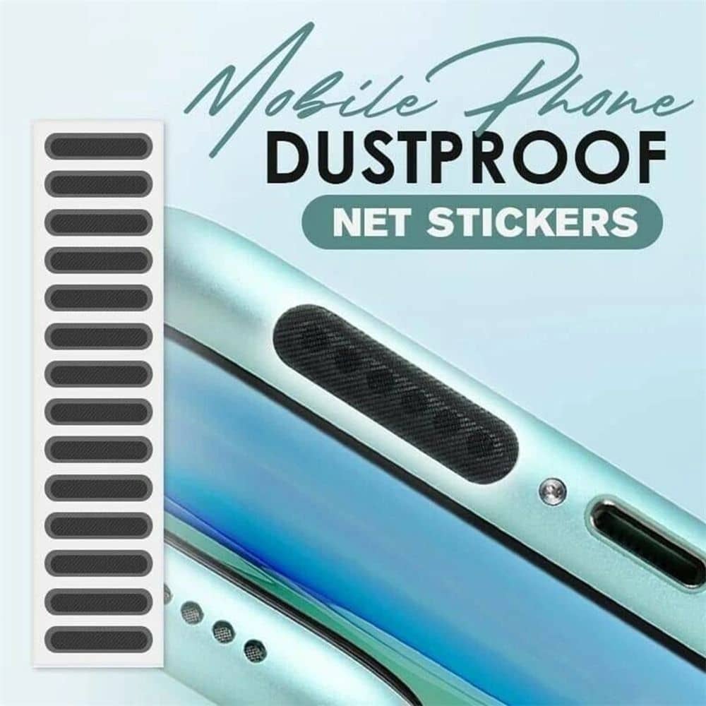 10 pcs Universal Anti-Dust Proof Adhesive Protector iPhone Samsung Mobile Phone Dustproof Net Speaker Mesh Stickers Accessories