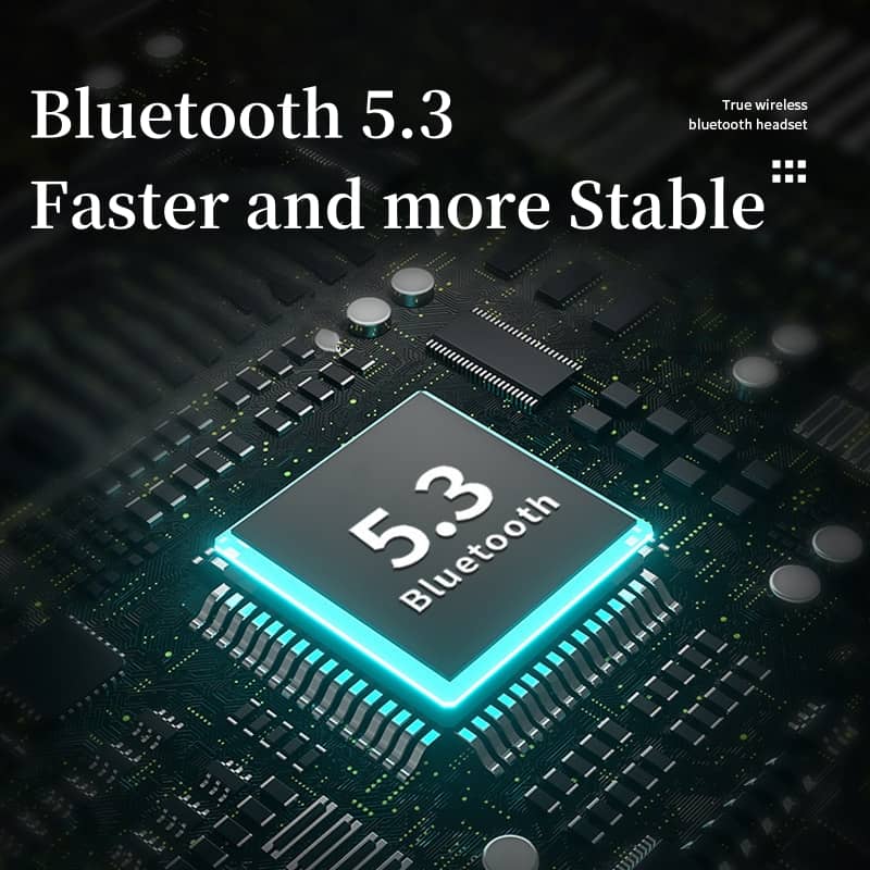 M90 Pro Bluetooth 5.3 TWS Bluetooth Stereo Waterproof In-Ear Headset With Microphone
