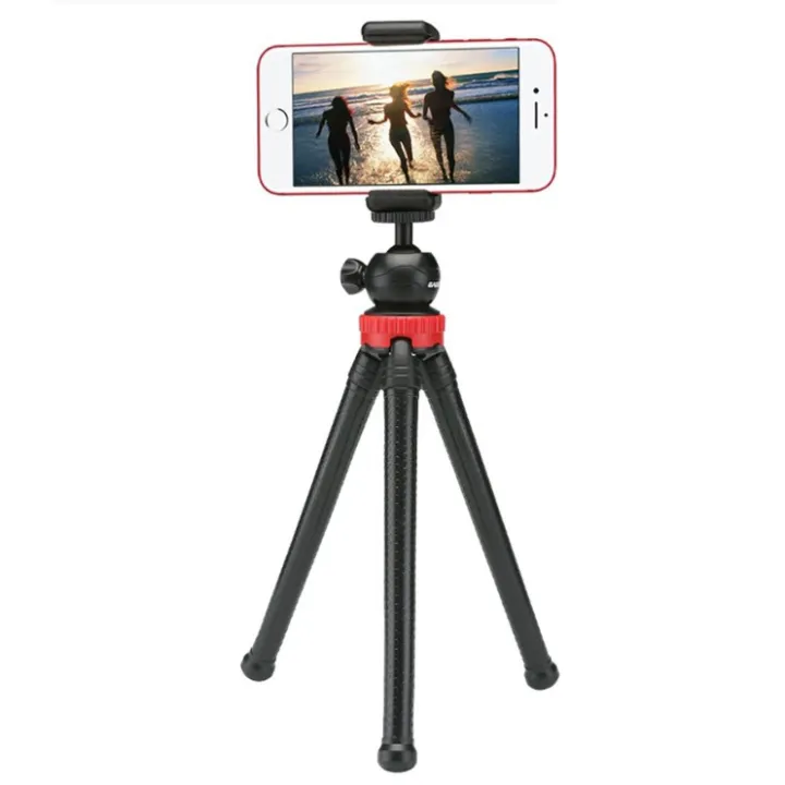 Mobile and Camera/SLR Camera Gopro Flexible Portable Octopus Tripod/High Quality Vlogging Tripod - Mirrorless System Camera